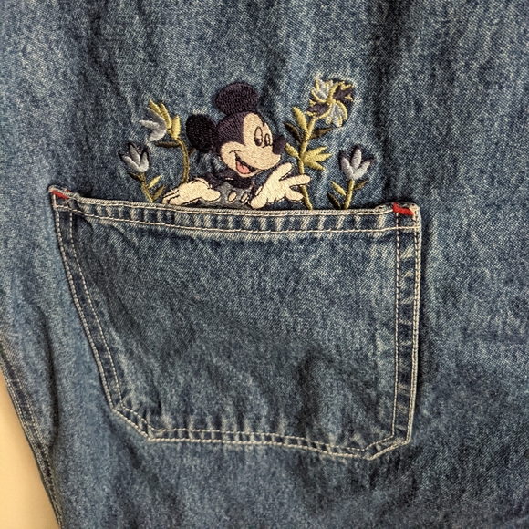 Vintage Mickey Denim Overall - Picture 4 of 7